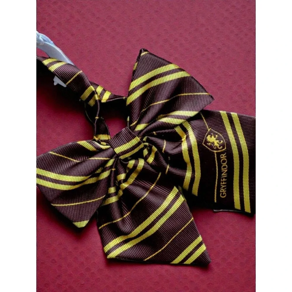 Harry Potter Gryffindor House Bow Japanese Uniform seifuku ribbon Sailor‎ Anime
